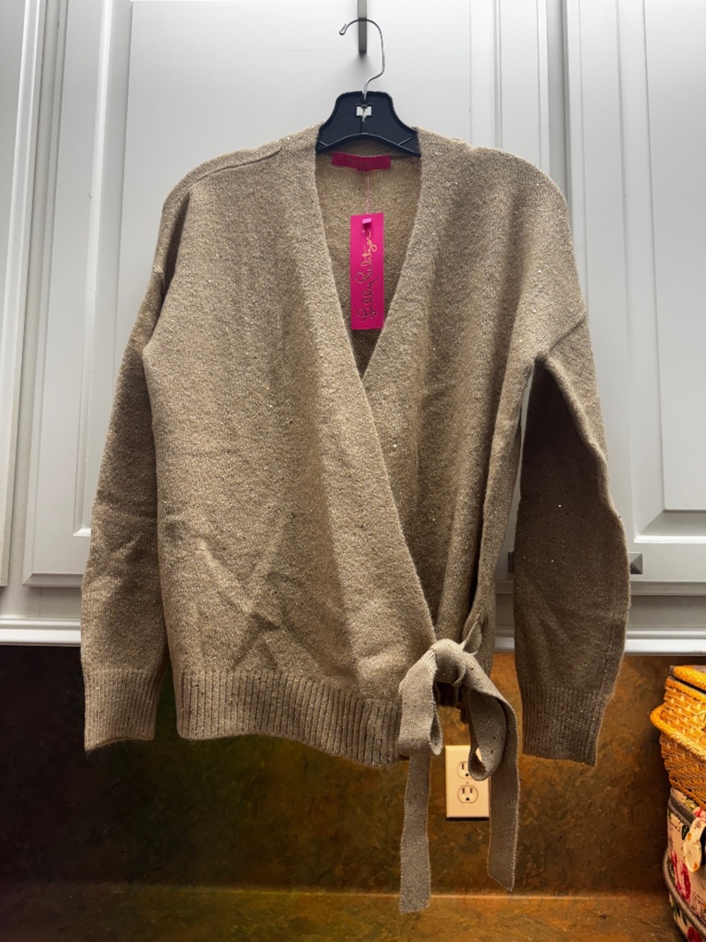 Lily Pulitzer Dixie Wrap Sweater - Size M